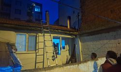 Bafra'da baca yangını söndürüldü