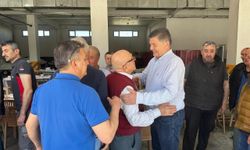 Bartın Belediye Başkanı Yalçınkaya, sanayi esnafıyla bir araya geldi