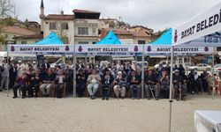 Bayat'ta hacı adayları kutsal topraklara uğurlandı