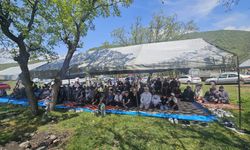 Bayat'ta yağmur duası yapıldı