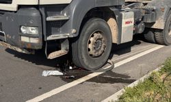 Bolu'da tırın çarptığı bisikletli genç ağır yaralandı