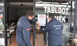 Bulancak Belediyesi'nden sanayi sitesinde çalışan işçilere yemek ikramı