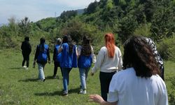 Cide ilçesinde doğa yürüyüşü düzenlendi