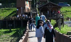 Efteni Gölü Kuş Cenneti ve Sinekli Yaylası hafta sonu doğa tutkunlarını ağırladı