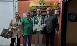 Giresun'da Yeşilay'dan sivil toplum kuruluşlarına ve muhtarlara "Aile Haftası" ziyareti