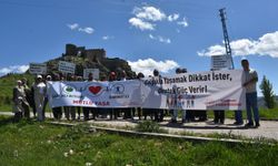 Gümüşhane'de "Sağlık İçin Hareket Et Günü" etkinlikleri kapsamında yürüyüş yapıldı