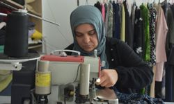 Gümüşhane'de terzilik kursu iki çocuk annesine gelir kapısı oldu