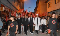 Havza 25 Mayıs Atatürk'ü Anma ve Termal Turizm Festivali fener alayı ile sona erdi