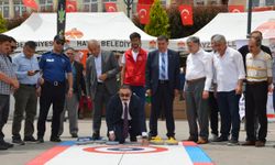 Havza'da Floor Curling ve Bocce turnuvası düzenlendi