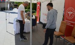 Havza’da obeziteyle mücadele stantı kuruldu
