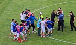 AMATÖR LİG MAÇINDA ARBEDE