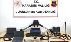 Karabük'te kaçak kazı operasyonunda 5 şüpheli yakalandı