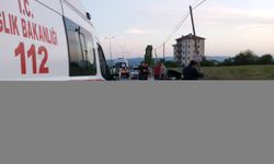 Kastamonu'da bariyerlere çarpan otomobildeki çift yaralandı
