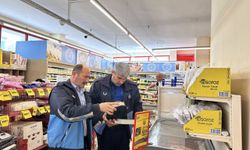 Ladik’te gıda ürünleri satışı yapan işletmelere yönelik denetim yapıldı