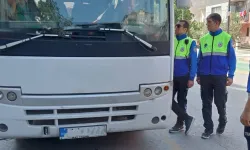 Manisa Büyükşehir’den, servis araçlarına denetim
