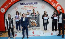 Muaythai Gençler Türkiye Birinciliği Müsabakaları Bolu'da yapıldı