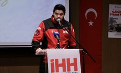 Samsun'da akredite olan İHH arama kurtarma ekibi için bröve takma töreni düzenlendi