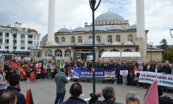 Samsun’da Filistin’e destek konvoyu düzenlendi