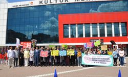 Samsun'da özel öğrencilerden farkındalık yürüyüşü
