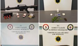 Samsun'da uyuşturucu operasyonunda 4 zanlı yakalandı