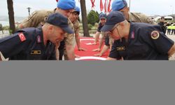 Sinop'ta 17 engelli bir günlük askerlik sevinci yaşadı