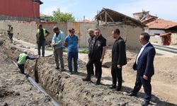 Sungurlu Belediyesi içme suyu hattını yeniliyor