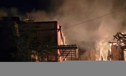 Tokat'ta çıkan yangında 3 ev kullanılamaz hale geldi