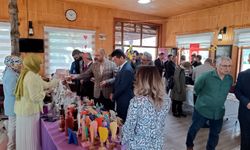 Tosya’da özel gereksinimli öğrenciler sergi açtı