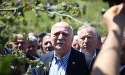 TZOB Genel Başkanı Bayraktar, Ordu'da zirai dondan etkilenen fındık bahçelerini inceledi