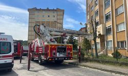 TOKİ’DE EV YANGINI