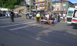 ELMATEPE’DE KAZA, YAYA YARALANDI