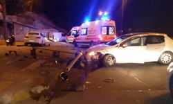 KIŞLA KAVŞAĞINDA KAZA 3 YARALI