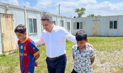 Bafra Kaymakamı Altınpınar, mevsimlik tarım işçilerini ziyaret etti