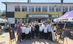 Bafra Yeşilyazı Ortaokulu'nda Matematik Şenliği yapıldı