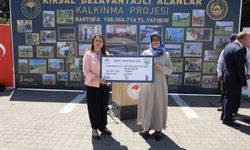 Bartın'da makine ve ekipman dağıtım töreni düzenlendi