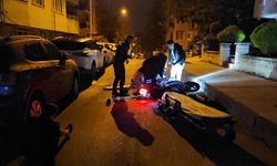 Çorum'da otomobil ile çarpışan motosikletteki 2 kişi yaralandı