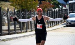 Düzce'de "Tarihi İpekyolu Trail Koşusu" düzenlendi