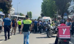 Düzce'de trafik kazası: 2 polis memuru yaralandı