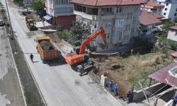 Erbaa'da Kazım Karabekir Caddesi'nde çalışmalar başladı