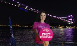 FSM Köprüsü Global Wellness Day'in 14'üncü yılı kapsamında magenta rengine büründü