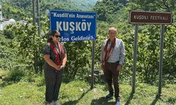 Giresun'da 2 İspanyol ıslık dili mirası taşıyıcısı ıslık dili kullanan Kuşköy halkıyla bir araya geldi
