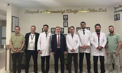 Giresun'da 4 asistan Avrupa ortopedi sınavında başarı gösterdi