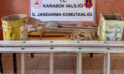 Karabük'te izinsiz kazı yapan 2 kişi suçüstü yakalandı