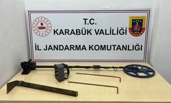Karabük'te kaçak kazı yapan 5 kişi suçüstü yakalandı