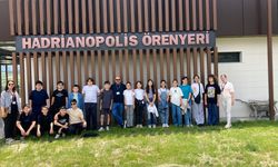 Karabük'te öğrenciler Hadrianapolis Antik Kenti'ni ziyaret etti