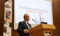 Karabük'te yapılan "İkili Mesleki Eğitim Uygulaması" ilk mezunlarını verdi