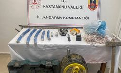 Kastamonu'da kaçak kazı yapan 2 kişi tutuklandı