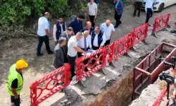 Malatya'da altyapı çalışmalarına yerinde inceleme