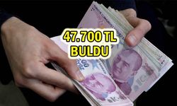 BULDUĞU PARAYI TESLİM ETTİ
