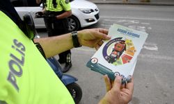 Samsun'da motosiklet sürücüleri "güvenli motosiklet sürüşü" hakkında bilgilendirildi